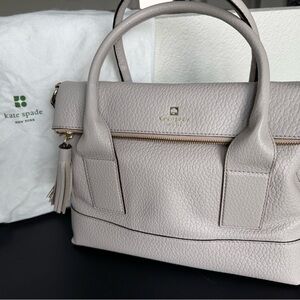 Kate Spade Pebble Southport Ave., Carmen Gray pebble satchel